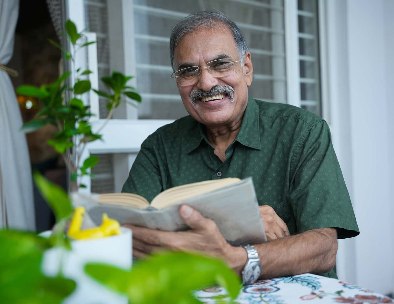 Rakesh, a clinical research participant