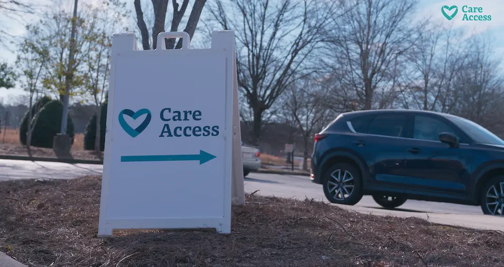 Care Access Sign